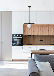 Lampa Wisząca ROBIN K-5436 Biały/Czarny