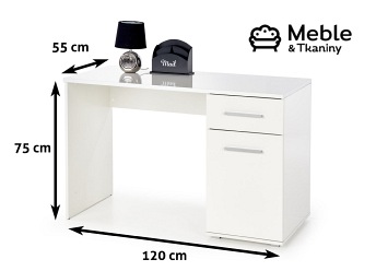 Biurko LIMA B-1 Biały