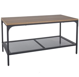 Ława LEX L Czarny/Dąb