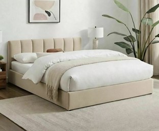 Łóżko MONTREAL Raven 160x200cm Jasny Beżowy