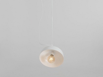 Lampa wisząca POPO FLAT L 1 – biały