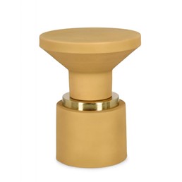 Stolik Kawowy MUDIT fi35 Żółty