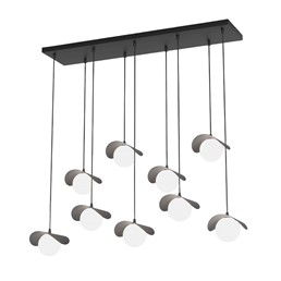 Lampa Wisząca RITUAL 9 Czarny