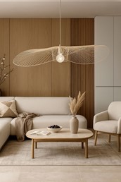 Lampa Wisząca KAPELUSZ KP-21 Beżowy