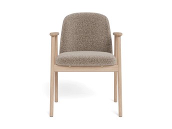 Krzesło LEO Beżowy/Dąb Bielony