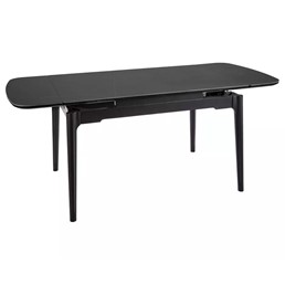 Stół Rozkładany SENTO (120-180)x80 Czarny Mat
