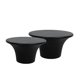 Zestaw Stolików Kawowych PODIUM Czarny