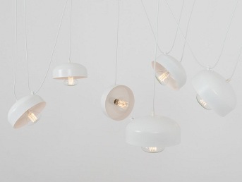 Lampa wisząca POPO FLAT 6 – biały