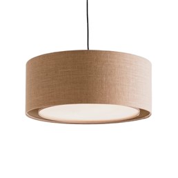 Lampa Wisząca MASALA JUTE COVER 50x20 Czarny