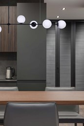 Lampa Sufitowa VUELTA K-4738 Czarny/Biały Matowy