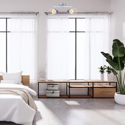 Listwa FLAVIO 2 Biały/Chrom