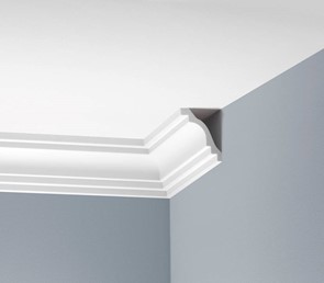 Listwa Gzymsowa Gładka LGG-33 240 cm Biały