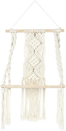 Półka BOHO Średnia Macrama Beżowy