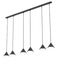 Lampa Wisząca GIRO 6 PREM Czarny