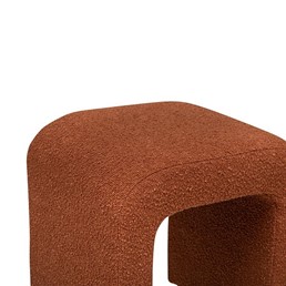 Podnóżek SEVI BOUCLE Terracotta