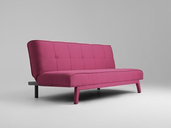 Sofa MODES Rozkładana Landrynkowy Róż