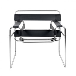 Fotel IVAN Czarny/Srebrny