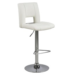 Hoker SYLVIA Biały/Chrom