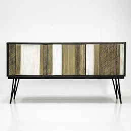 Komoda Adesso D01 45x155x80 Czarny