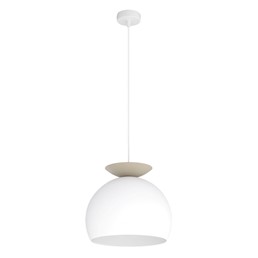 Lampa Wisząca GEO 1 Beżowy/Biały