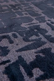 Dywan Black Water Round 9200 240x240 cm