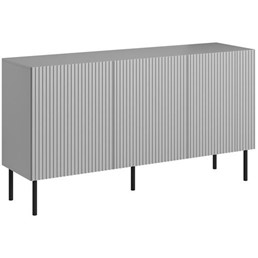 Komoda ASENSIO KM1 Czarny/Jasny Popiel