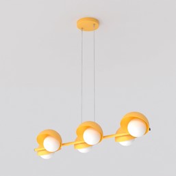 Lampa Wisząca BOOM 6 Pomarańczowy