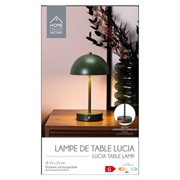 Lampka Stołowa FUNGHI Zielony