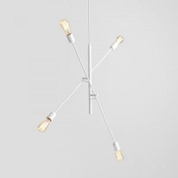 Lampa Wisząca Twigo 4 100x250 Biały