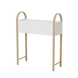 UMBRA organizer BELLWOOD biały naturalny