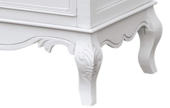 Szafka RIMINI WHITE RIW15 Biały/Brązowy