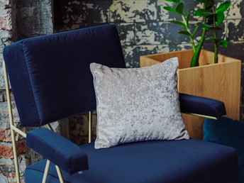 Fotel FILO Aronia/Złoty