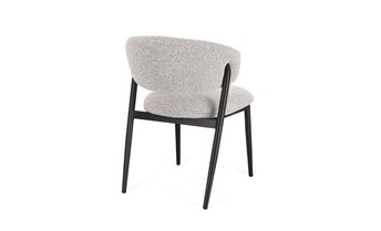 Krzesło CASSANDRA Czarny/Szary