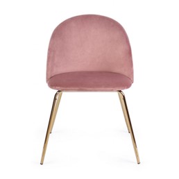 Krzesło TANYA VELVET Różowy