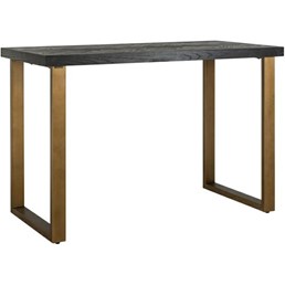 Stół Barowy BLACKBONE BRASS 160x80 Złoty/Czarny