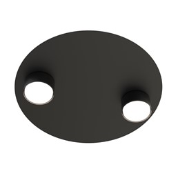 Lampa Sufitowa BOLX 2 Czarny