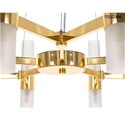 Lampa Wisząca TUBS 10 Złoty