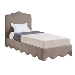 Łóżko ORSO 90x200 cm Beżowy