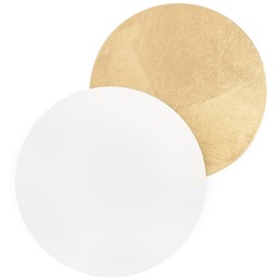 Lampa Ścienna ECLISE Złoty/Biały