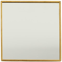 Podstawka Lustrzana Kwadratowa Złoty