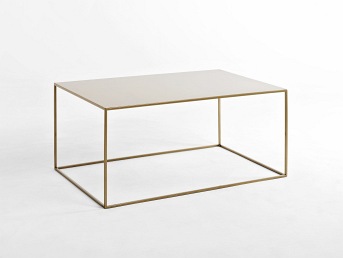 Stół Kawowy Tensio Metal 100x60 Złoty