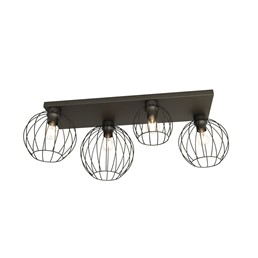 Lampa Sufitowa NEST 4 Czarny