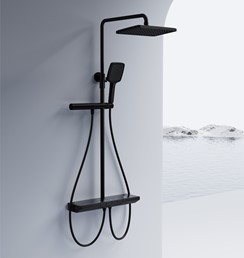 Zestaw Natryskowy PEDRO Czarny