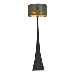 Lampa Podłogowa ESTRELLA LP1 Czarny/Złoty