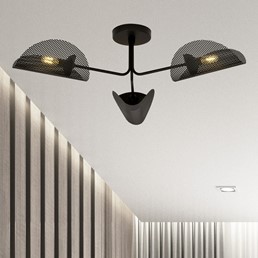 Lampa Sufitowa GOMEZ 3 Czarny
