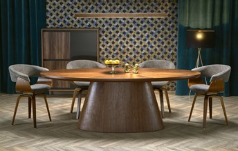 Stół VAGNER 98x220 Orzechowy