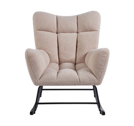 Fotel Bujany TEDDY FR4-FX Beżowy