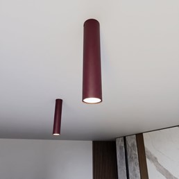 Lampa Sufitowa TECNO 1M Burgundowy