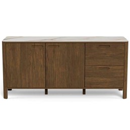 Komoda SOUTHAMPTON 160 cm Dąb Dymiony