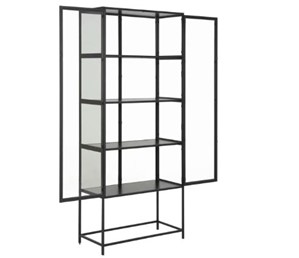 Witryna SEAFORD Czarna Wysoka